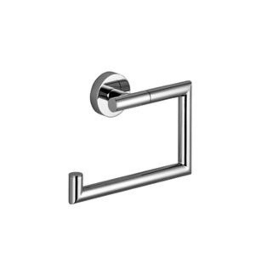 Closetrolhouder z.klep chr gebors.