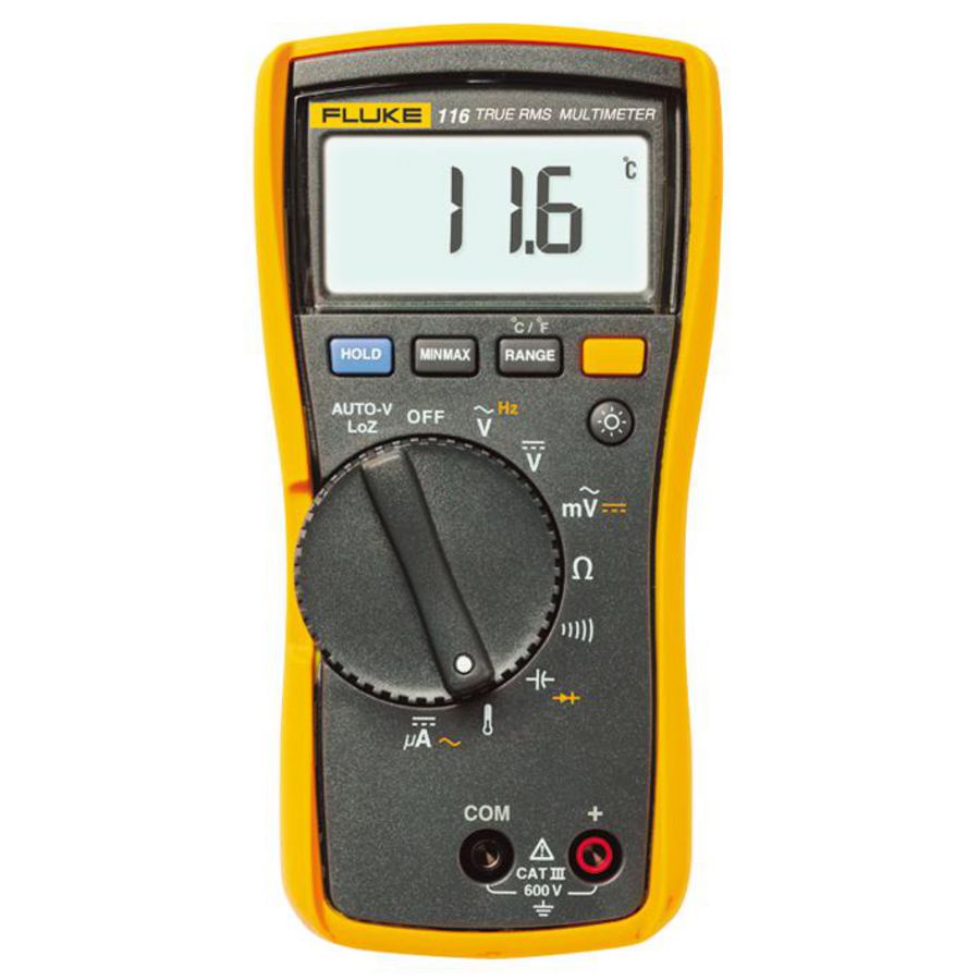 TRMS multimeter met meetsnoeren