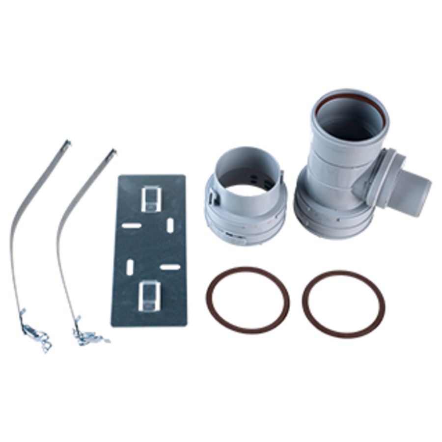 Dakaansluiting PP/GLV 60/100mm