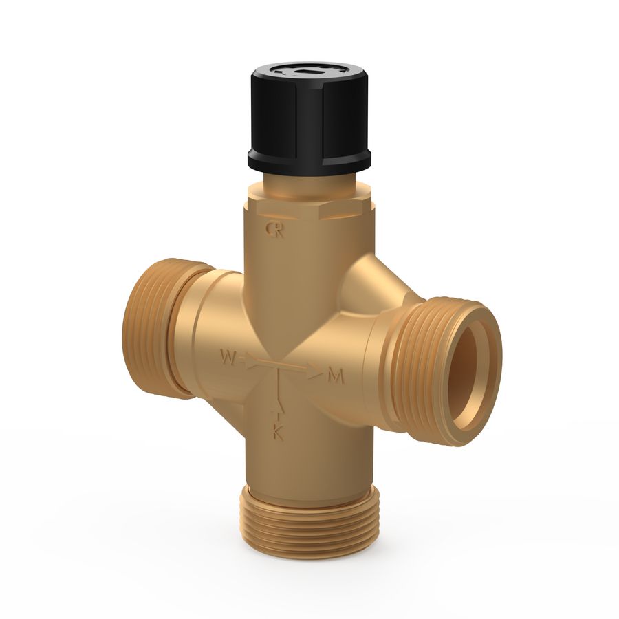 T-Mix 1"G DZR 30-70gr.C (max 85gr.C)