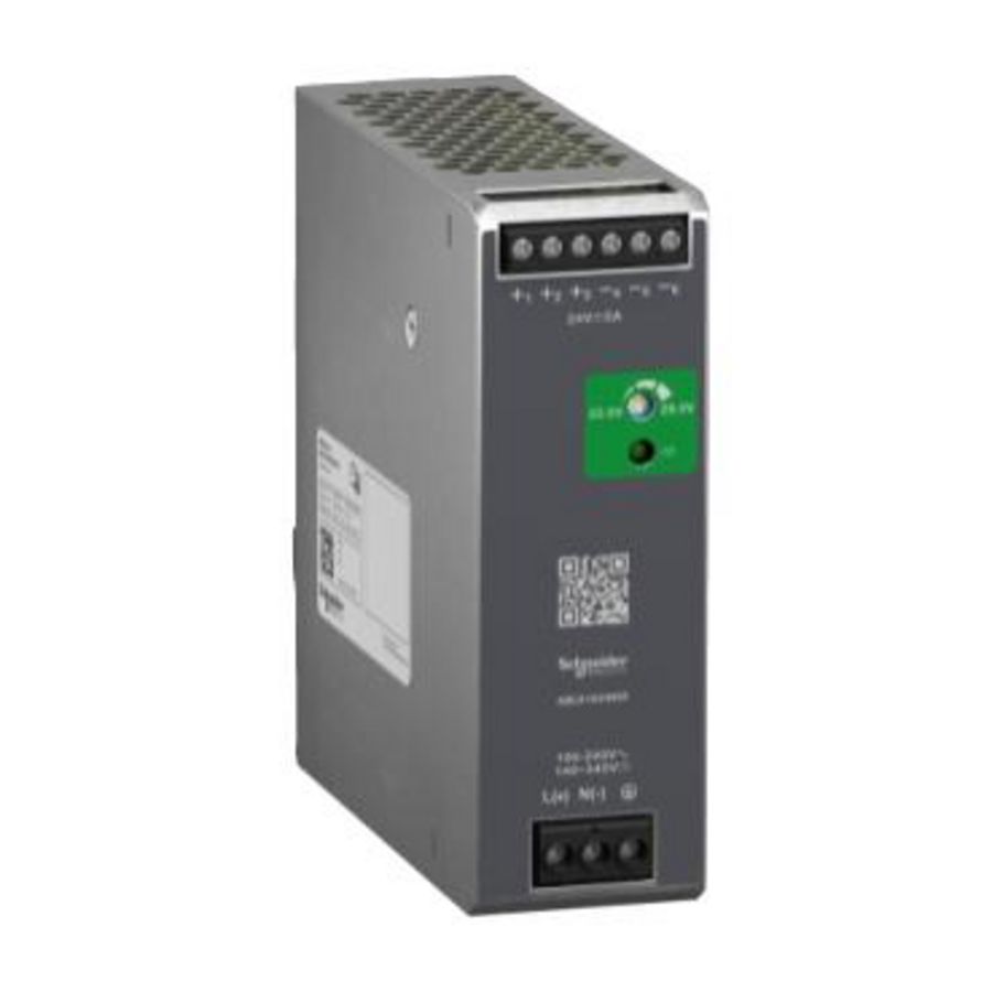 Regulated Power Supply 100-240VAC 24V 5A single phase Opt.