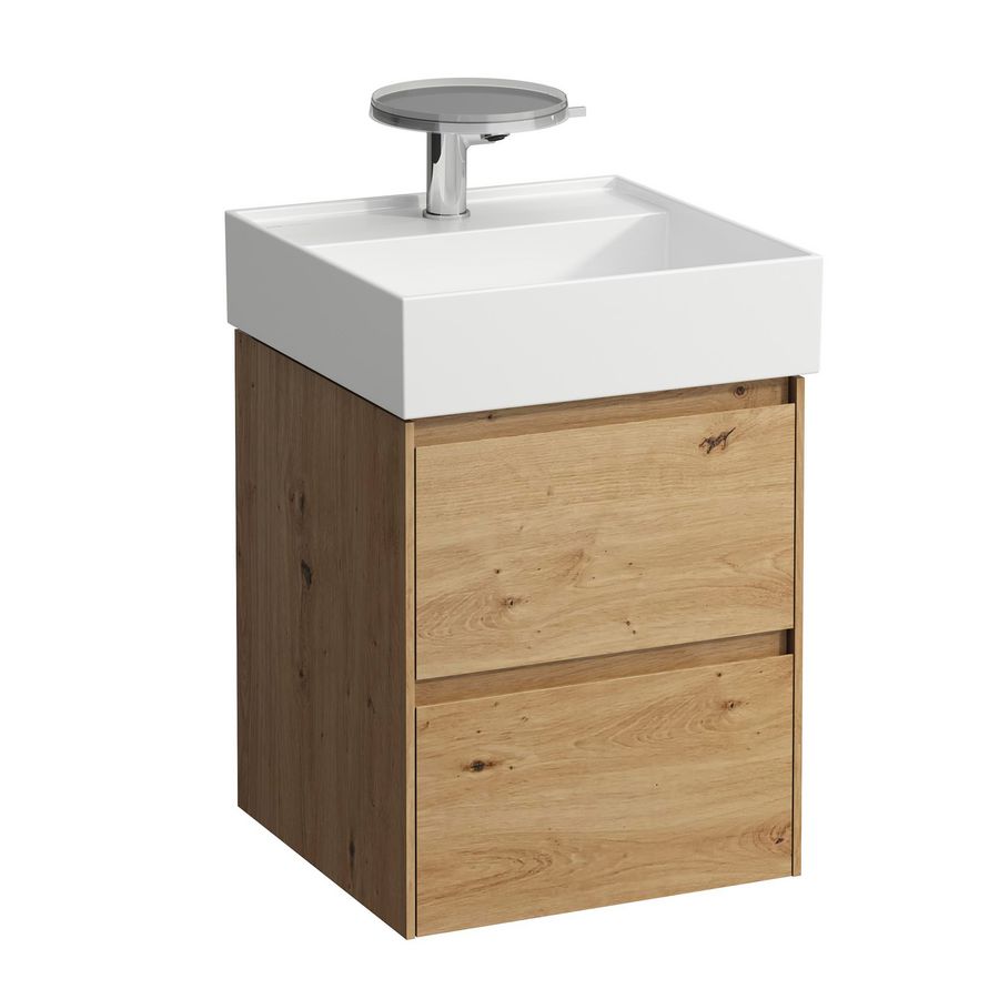 Lani badmeubel 450 2 lade icm Kartell wastafel 815331 wioa
