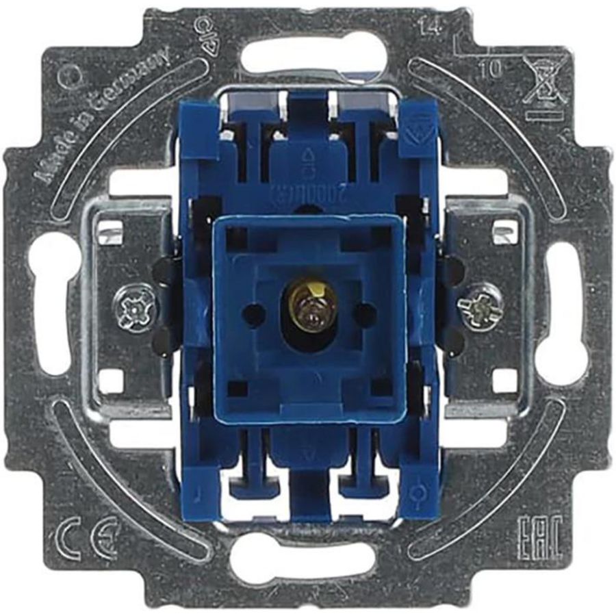 Inbouw wipcontroleschakelaar wis N-klem 1mA 10A 250V AC (2000/6 USK)