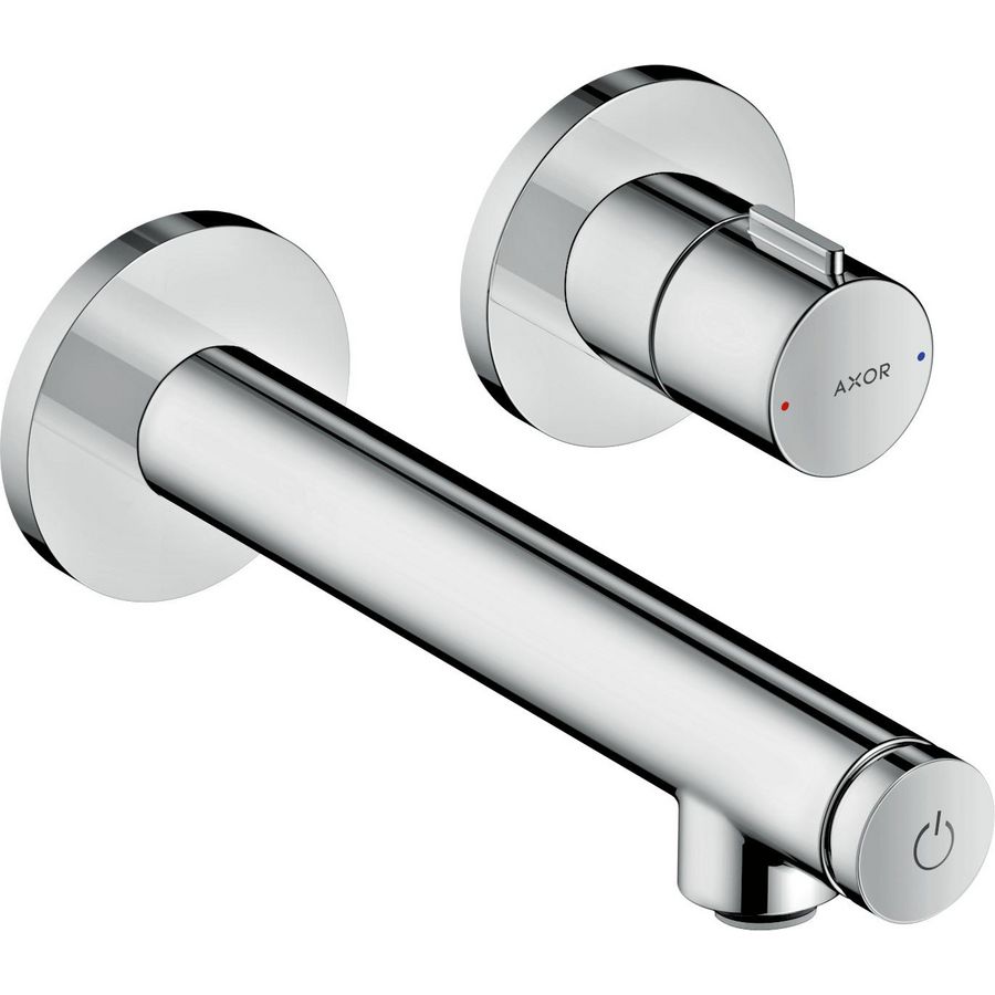 Afbouwdeel AXOR Uno 2-gats inbouwwastafelmengkraan Select+korte uitl chroom