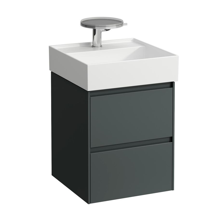 Lani badmeubel 450 2 lade icm Kartell wastafel 815331 trgr