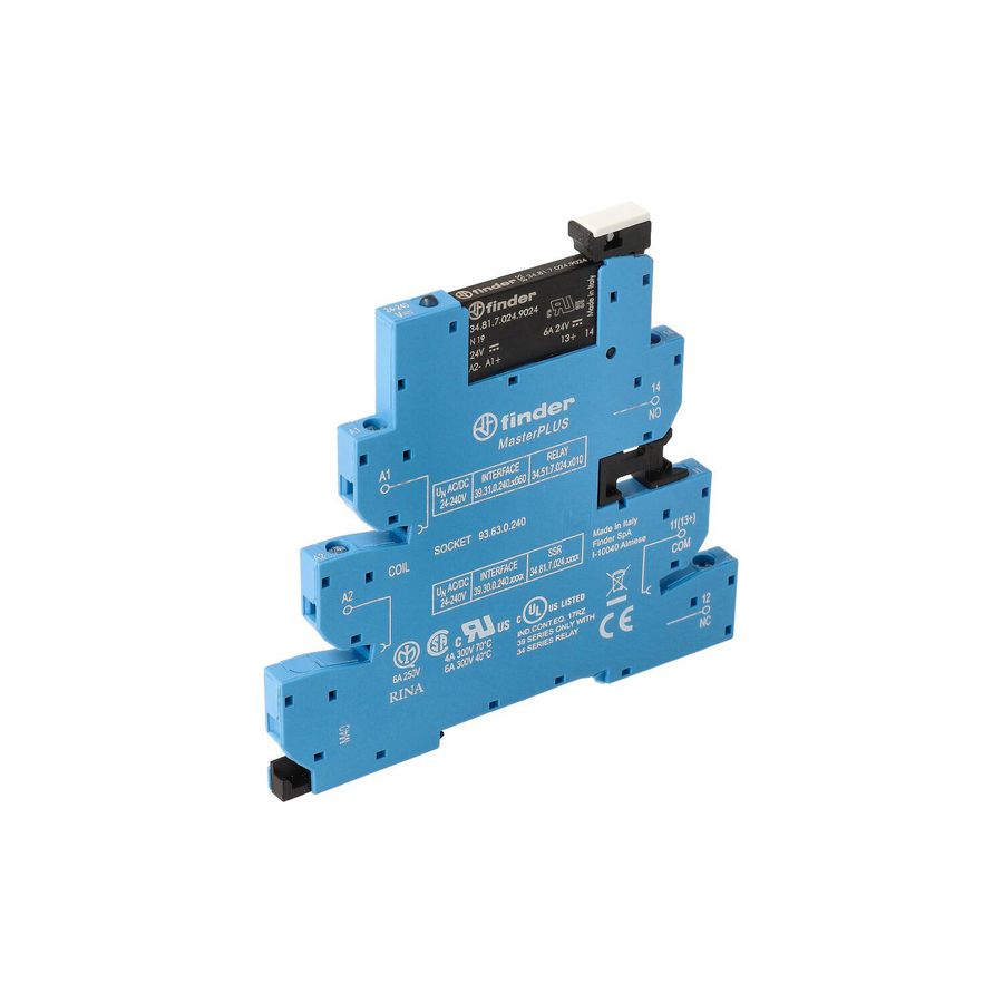 Interfacerelais MasterPLUS 1 maakcontact 2A 125V AC
