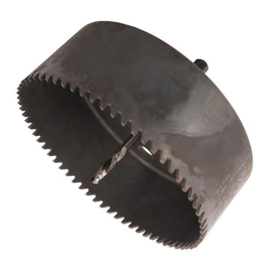 Gatenzaag Ø159mm tbv knevelinlaten