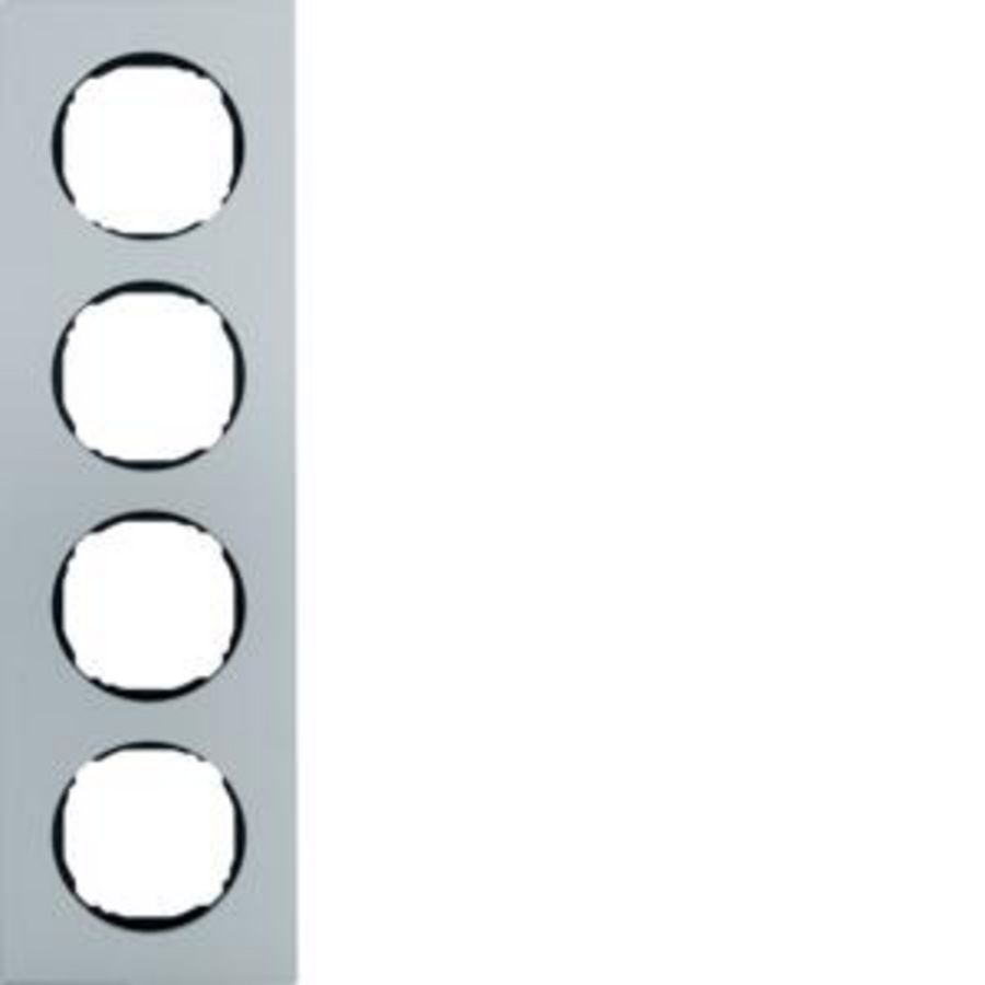 Afdekraam 4-v vlak berker R.8 aluminium