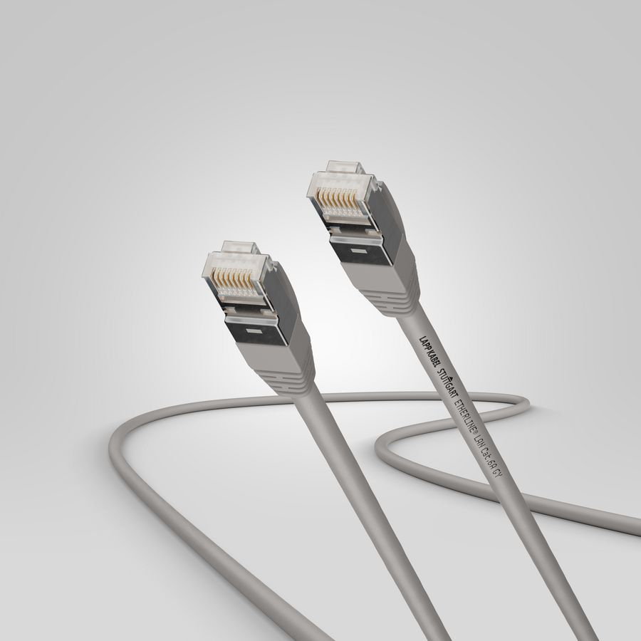 ETHERLINE LAN Cat.6A 0,25 GY