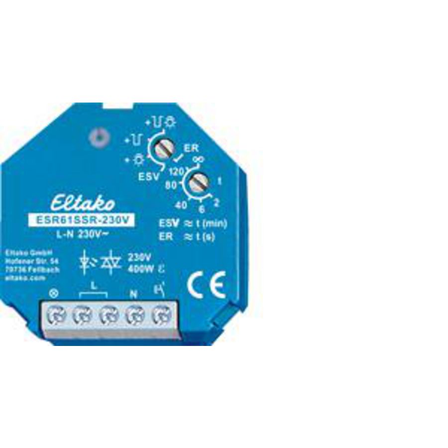 Multif. 400W solid state impuls-schakelrelais voor inbouw
