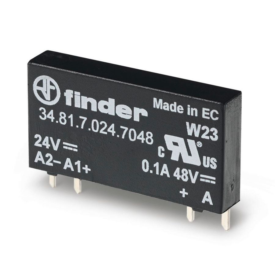 Optorelais Solid-State 1 maakcontact 0,1A/48V DC 24V DC S.