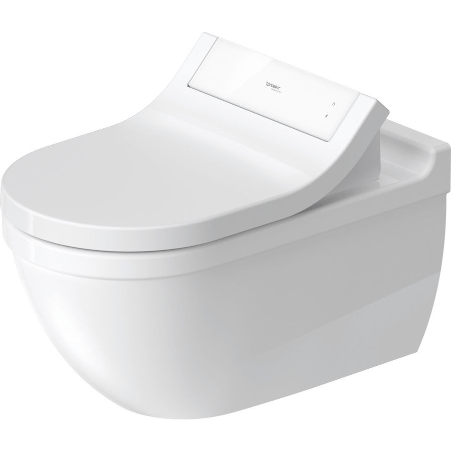 STARCK 3 #222659 wandcloset 620mm diepspoel 222659 wit +Durafix tbv douche wc-zitting Sensowash (excl. zitting)