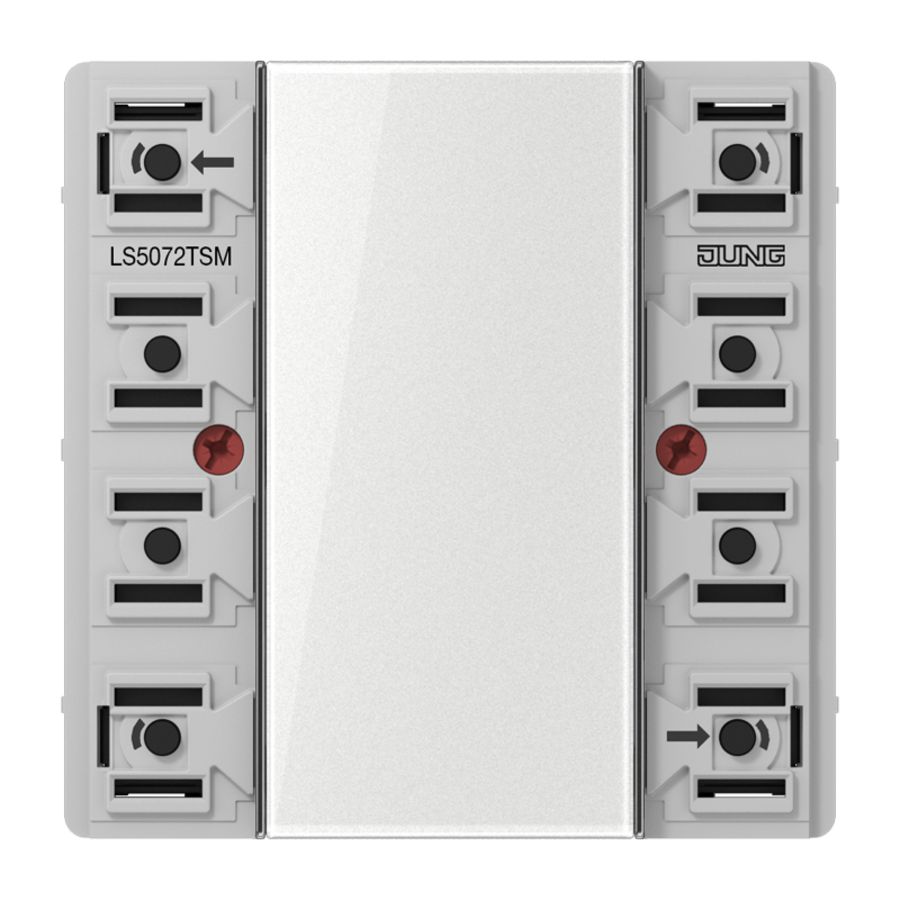 Tastermodule standaard 2-voudig LS KNX