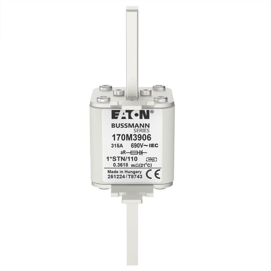 Zekering h. snelheid 315A AC 690V 200kA compact 1 43x VVE=6
