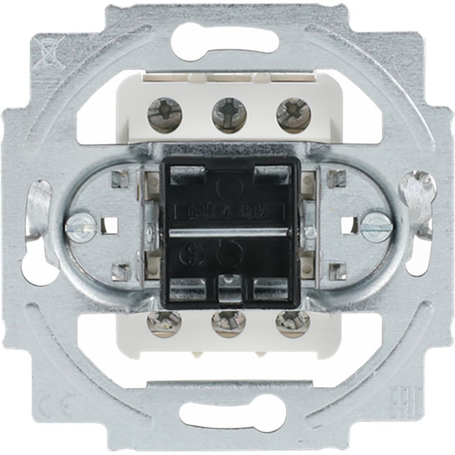 Inbouw wipschakelaarsokkel 3-polig 16A 400 V AC (2000/3 US)