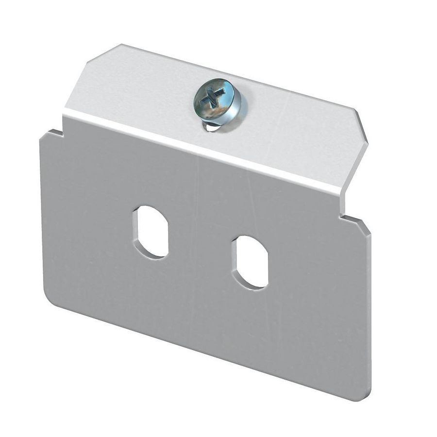 Dragerplaat 2 x gatenpatroon type M rvs A2 1.4301