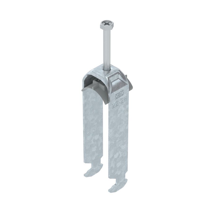 Beugelklem 2056 3-vdg 22-28mm staal verzinkt VVE=50 1186224