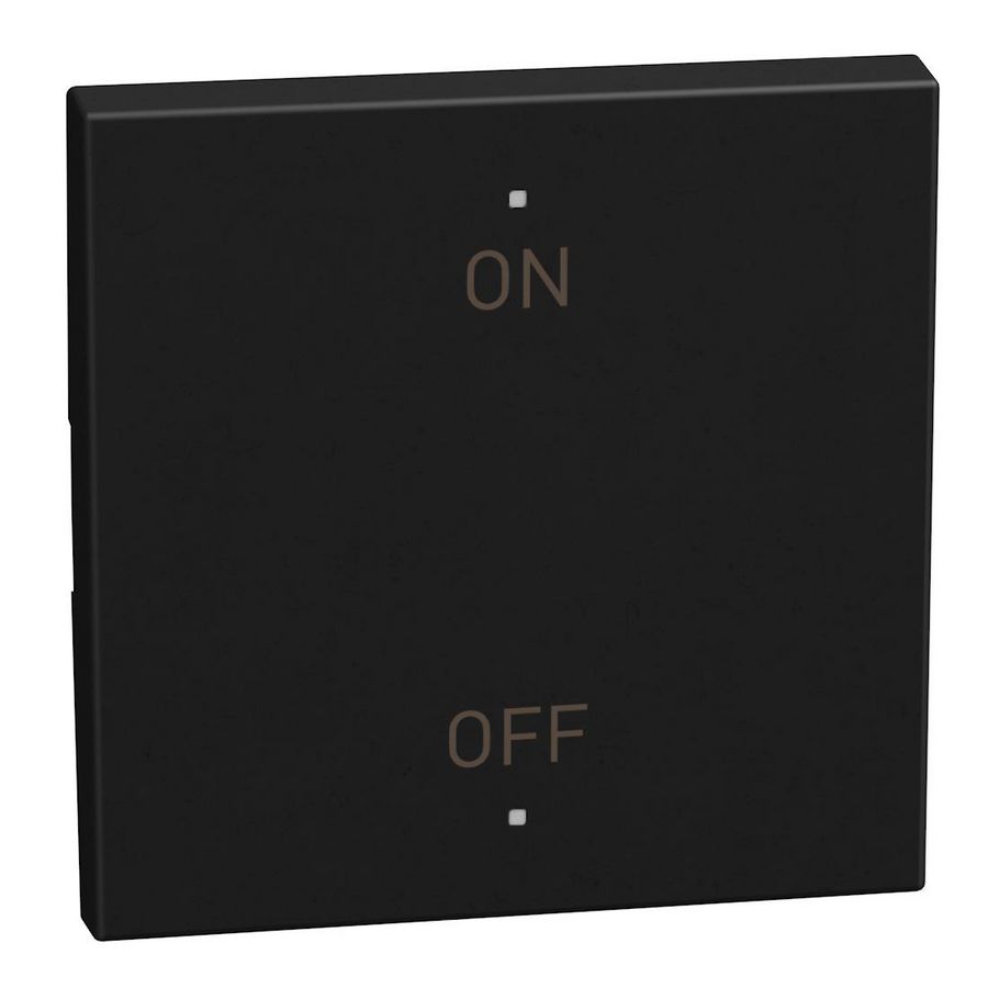 Light Now toets pictogram on-off MyHOME 2 modules zwart