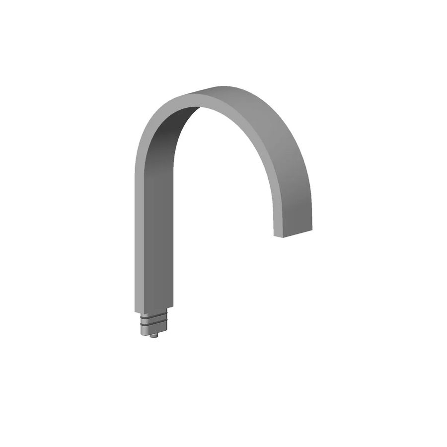 Uitloop 165x35x11x205mm, 5,68l/min. Champagne (22kt Goud)