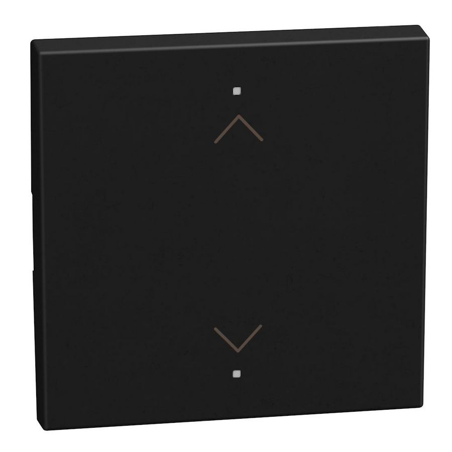 Light Now toets pictogram op-neer MyHOME 2 modules zwart