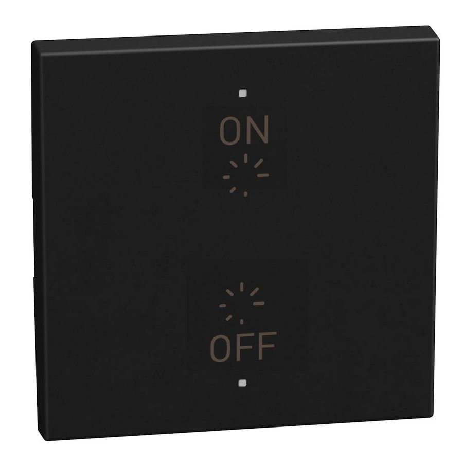 Light Now toets pictogram reg O-I MyHOME 2 modules zwart