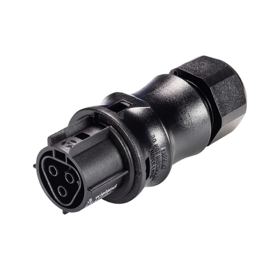 Contrastekker busdeel RST20I3fxb2 ZR1 zwart VVE=100