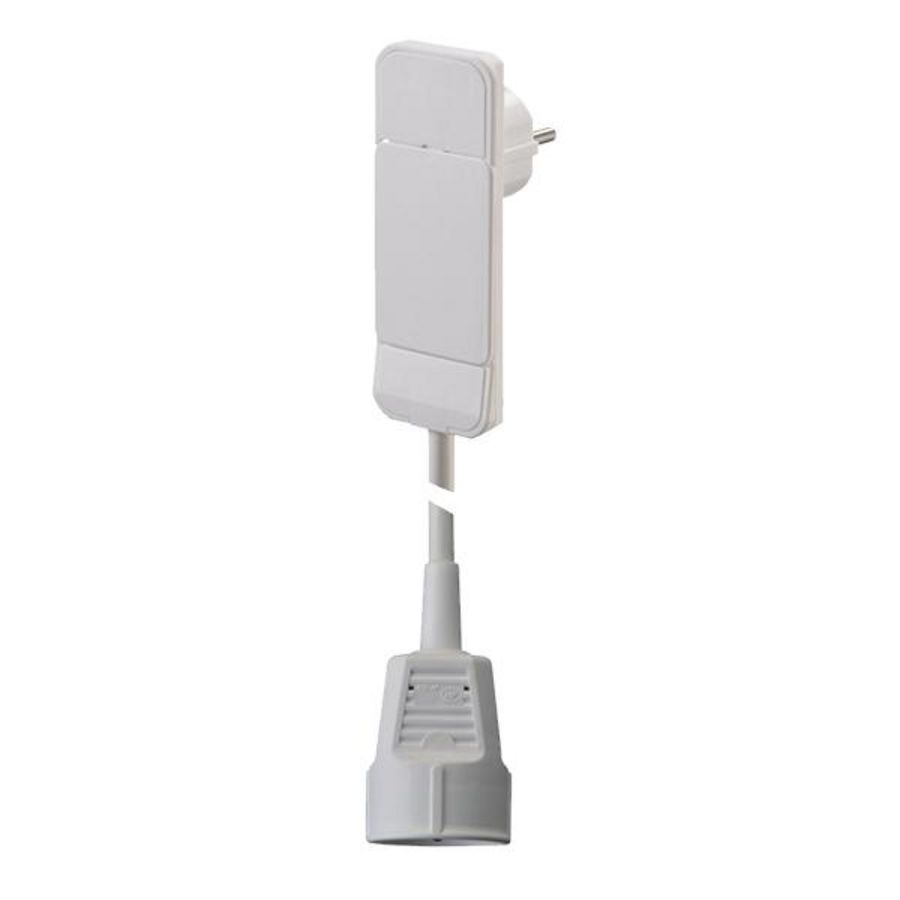 Smart plug RA 1,5m snoermet koppeling voor RA stekker wit