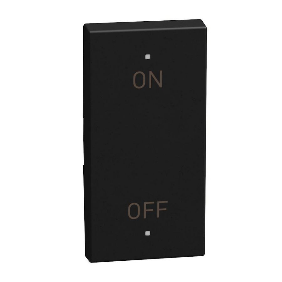 Light Now toets pictogram on-off MyHOME 1 module zwart