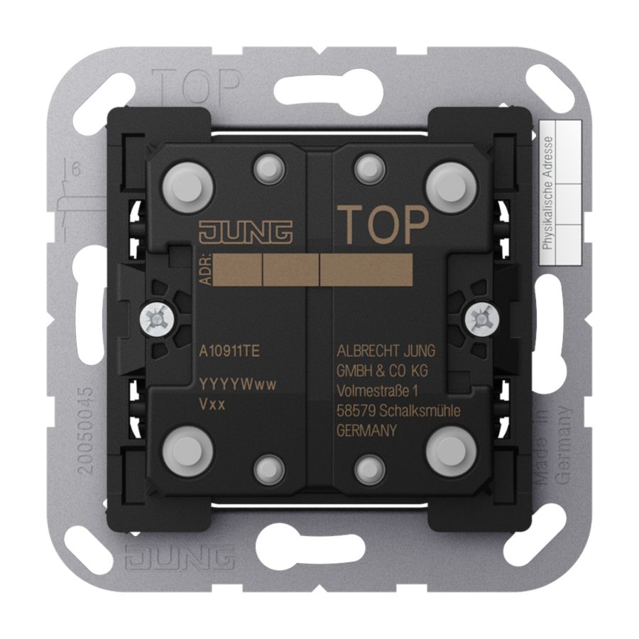 Tasteruitbr.module F10 1-voudig A/AS KNX