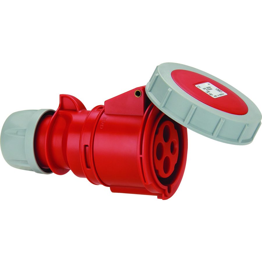 Koppeling CEE IP67 32A 4P 440V 3h rood VVE=10