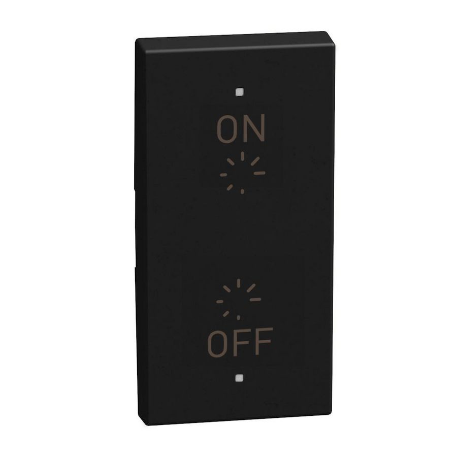 Light Now toets pictogram reg O-I MyHOME 1 module zwart