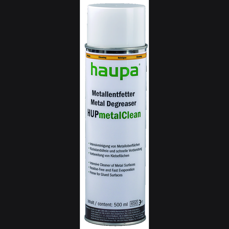Reiniger en ontvetter HUPmetalClean Aerosol 500 ml