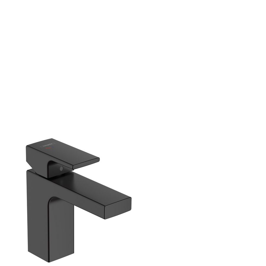 Vernis Shape CoolStart wastafelkraan 100 mat zwart