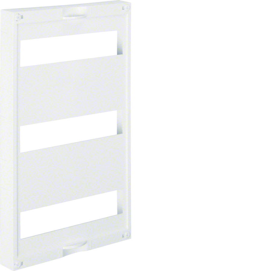 Afdekplaat met sleuf horizontaal 3x 12 modulen 450x250 mm