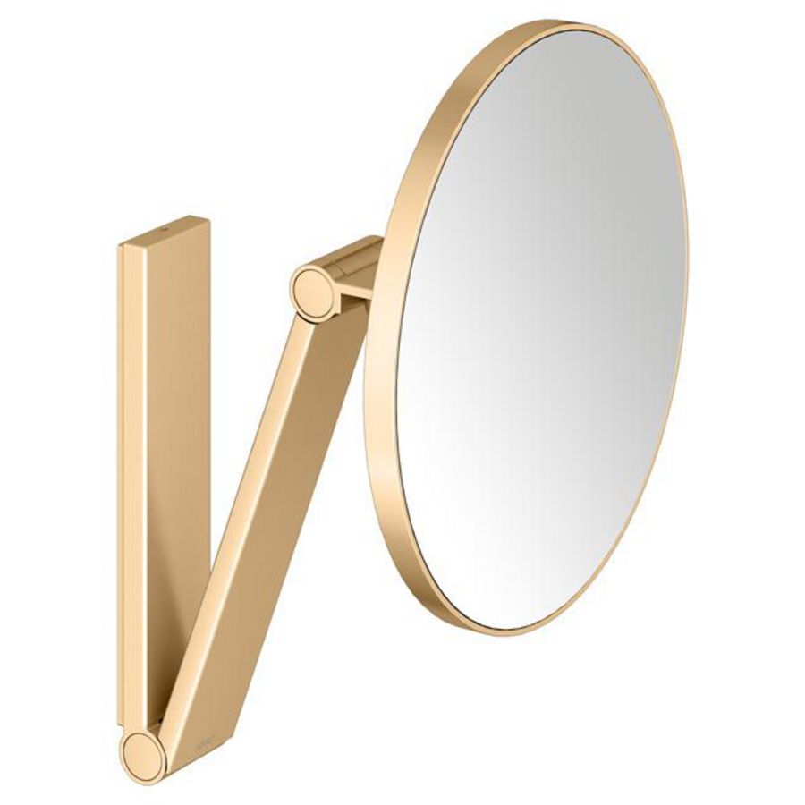 Cosmeticaspiegel wandmodel rond messing geb