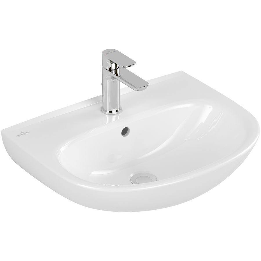 Wastafel O.novo 550x440mm wit Alpin CeramicPlus 4A4057R1