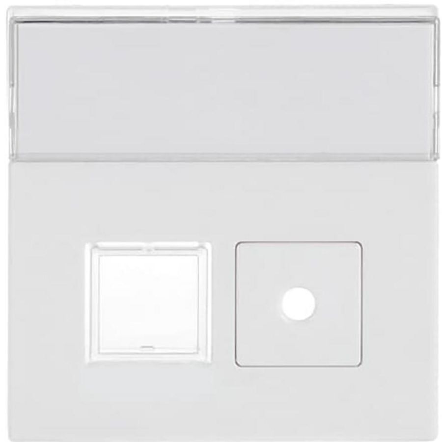 Infoline centraalplaat voor 1520/1 UKZ s-studiowit (1572 CN-84)