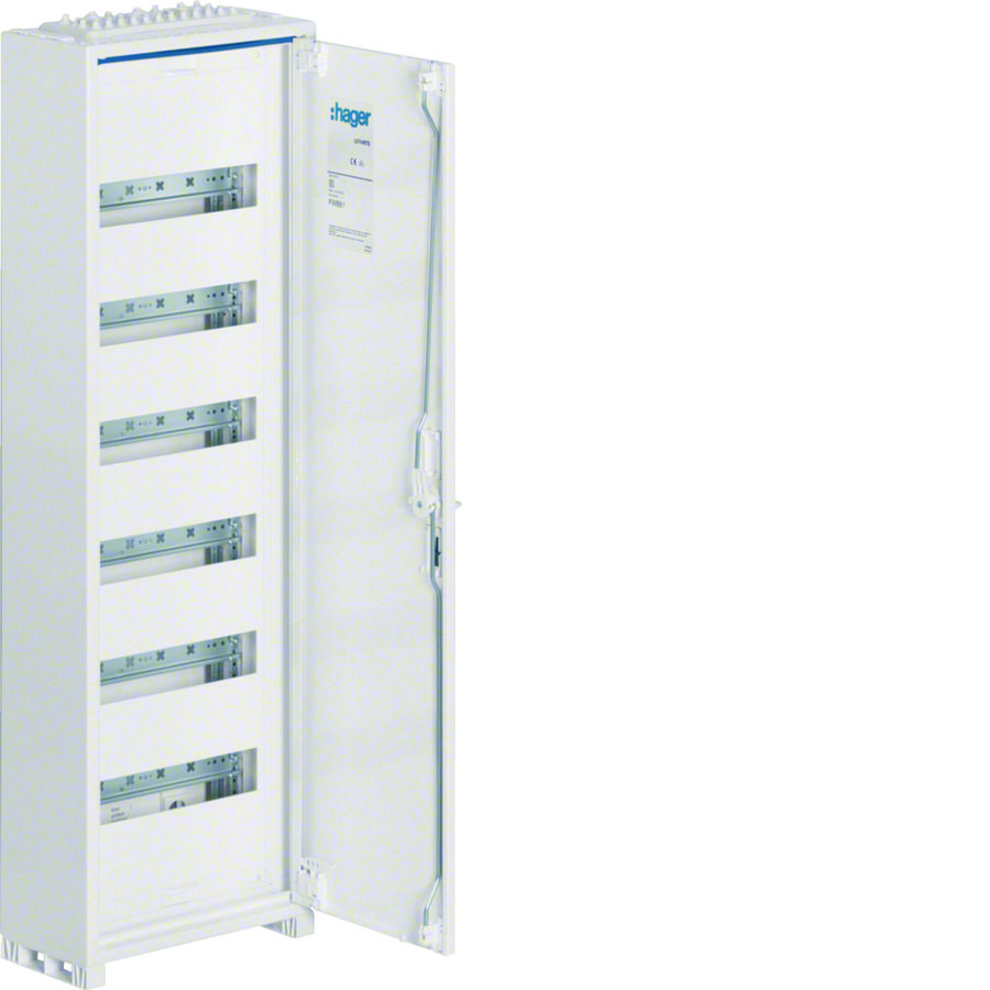 Veldverdeler IP44 geisoleerd 950x300x161mm 72 modulen QC