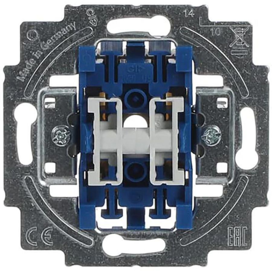 Inbouw wipschakelaarsokkel serie 16A 250V AC (2400/5 US)