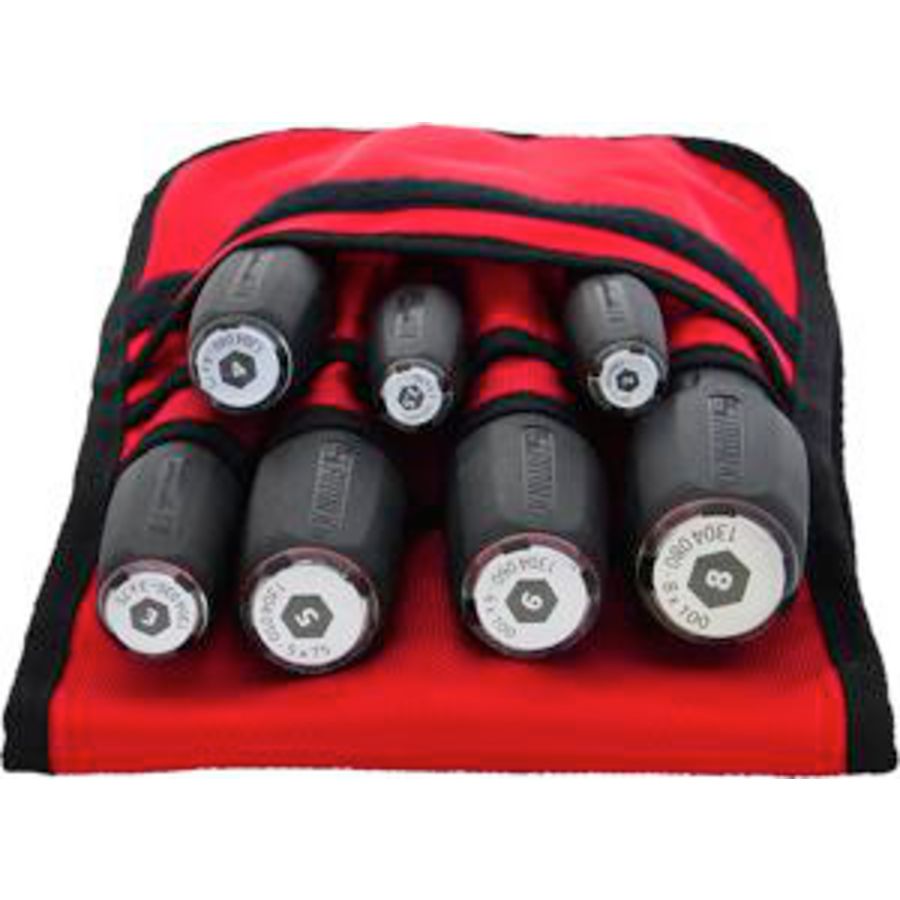 Schroevendraaier set inbus 2-8mm VDE 1000V