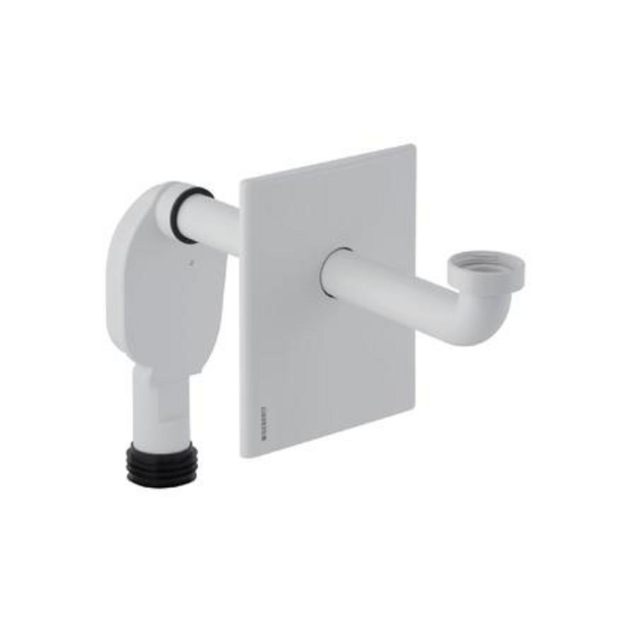 Inbouwsifon RVS met afdekplaat