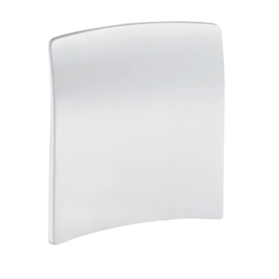 Rugsteun extra comfort voor douchezitje RVS wit epoxy