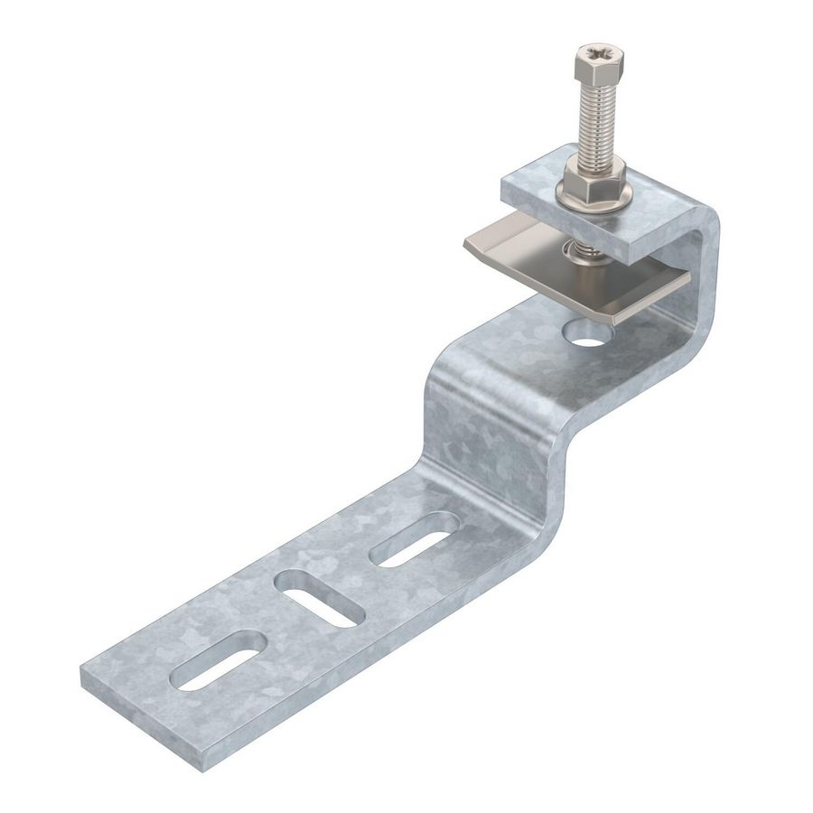 Clamping piece for exterior of steel girder 153x74x40 VVE=10