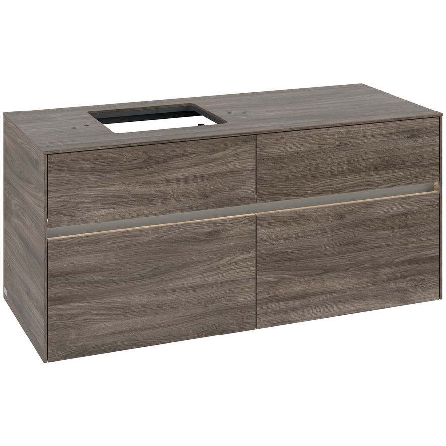 Wastafelonderkast Collaro 1200x548x500mm Sto.Oak C129B0RK