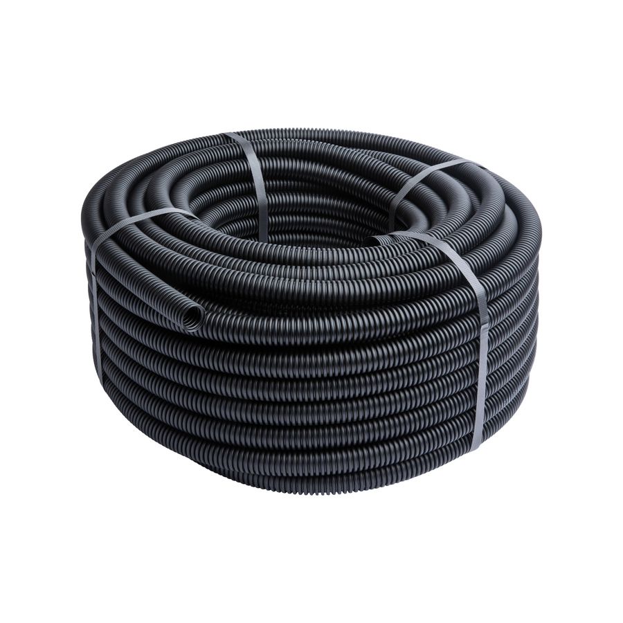 Rol a 100m. Solar flex conexie UV-bestendig mantelbuis zwart DN20