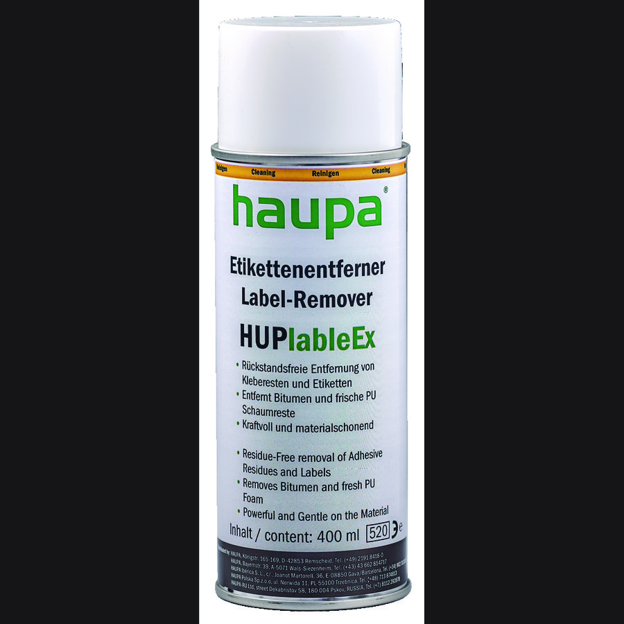 Etikettenverwijderaar HUPlabelEx aerosol 400ml
