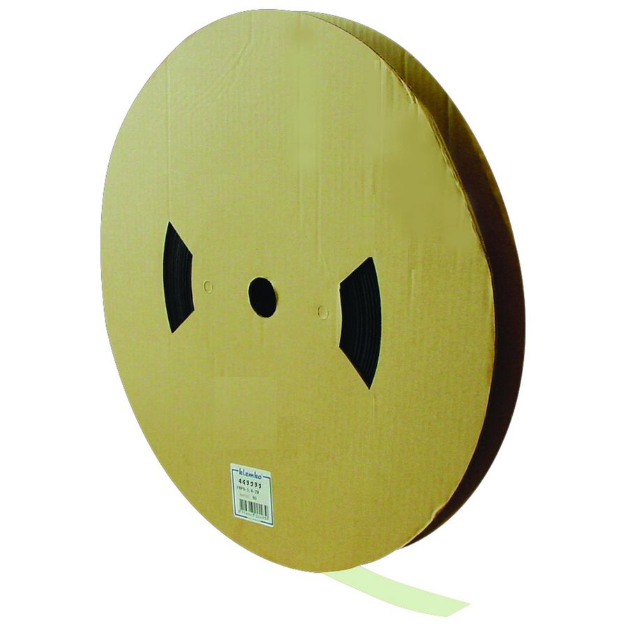 Haspel a 50m. krimpkous 2:1 D=25.4mm wit