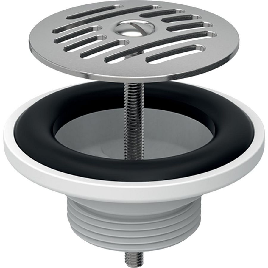 Afvoerplug Rp 1.1/4" met rooster