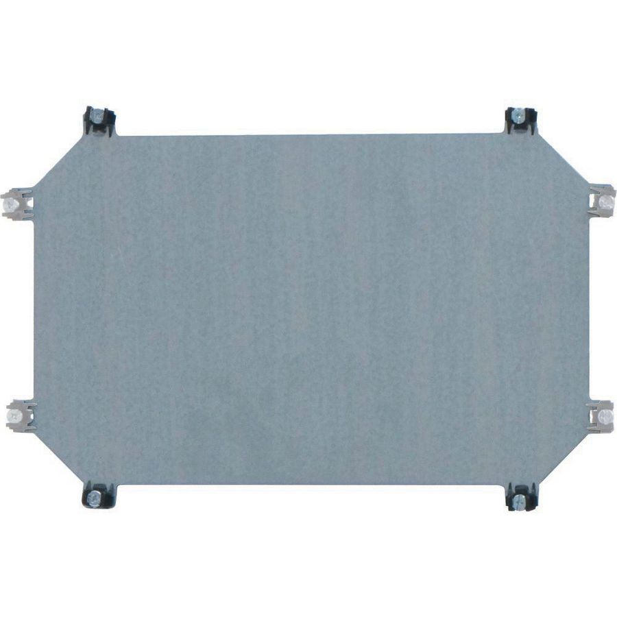 Montageplaat 1.5 mm dik gegalvaniseerd voor kast Ci43