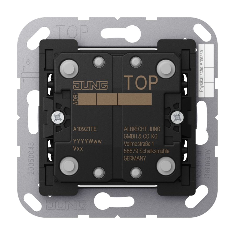 Tasteruitbr.module F10 2-voudig A/AS KNX